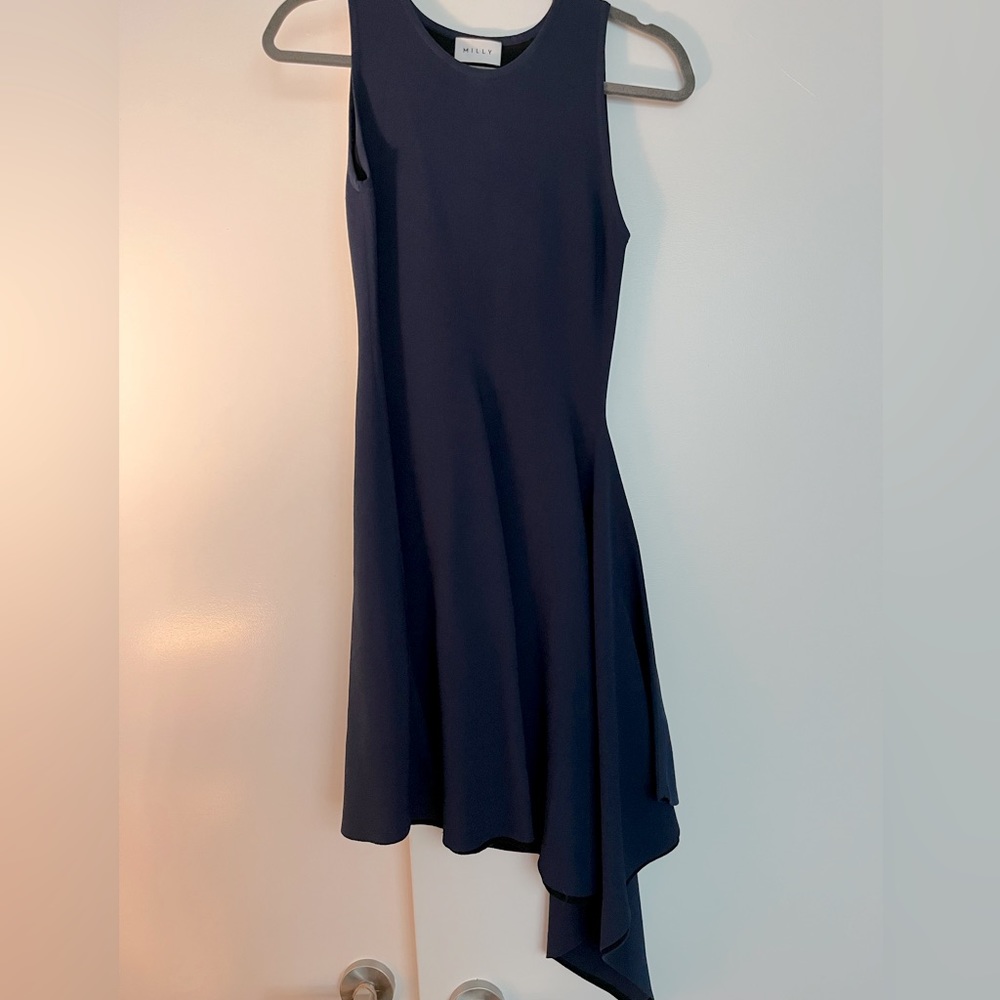 Navy Sleeveless Dress